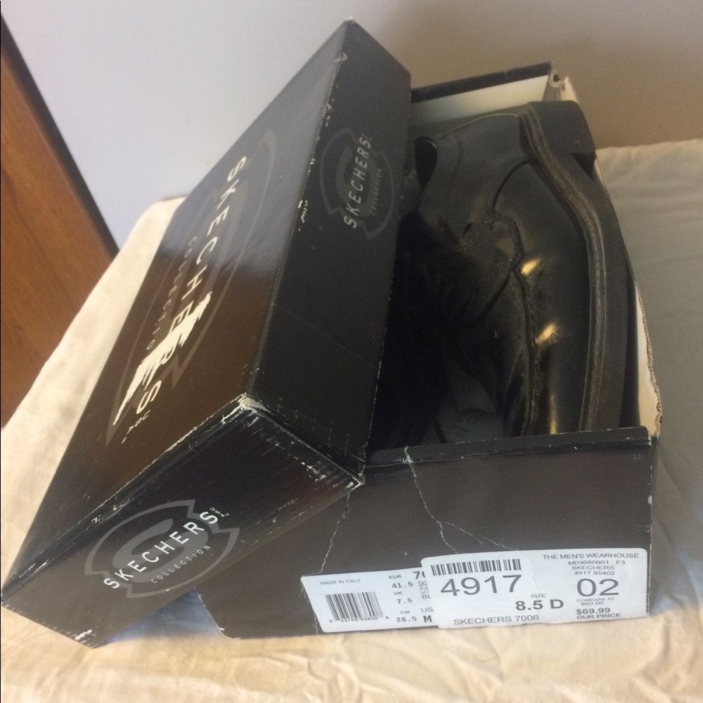 Skechers Collection dress shoes black 8.5 D